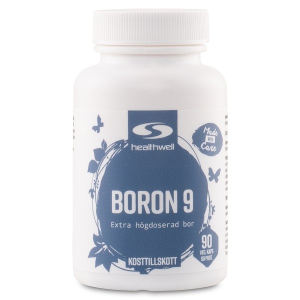 Healthwell Boron 9 mg, 90 kapslar