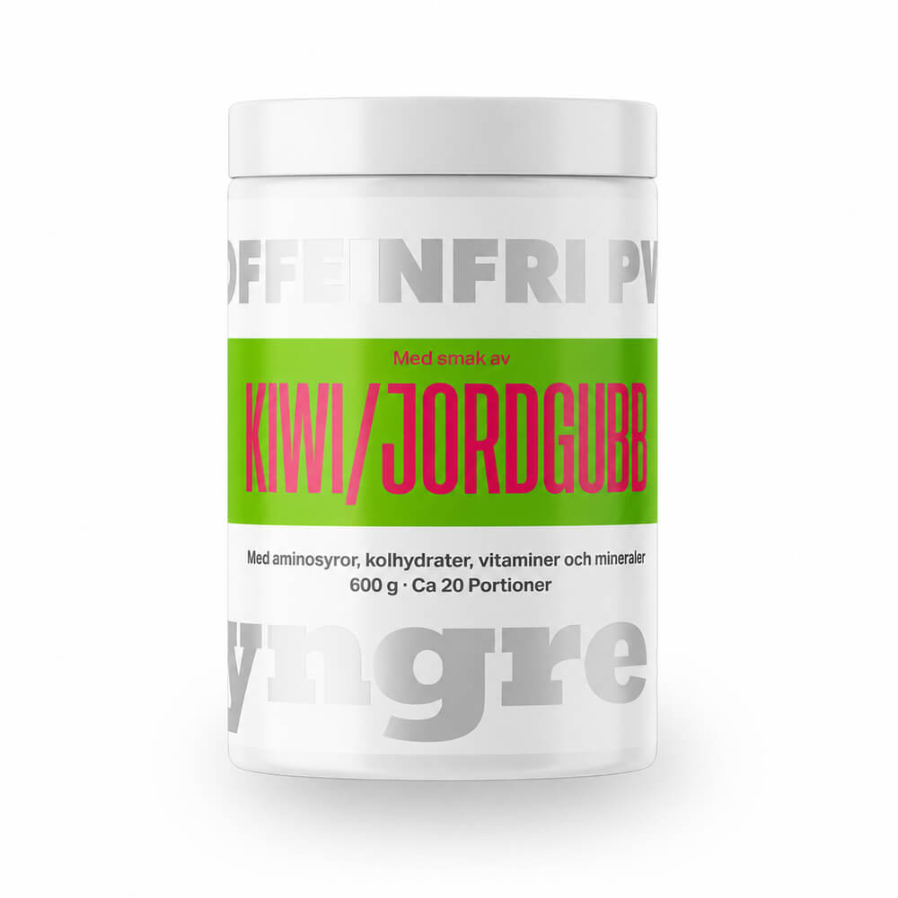 Tyngre PWO Koffeinfri Kiwi/Jordgubb 600 g