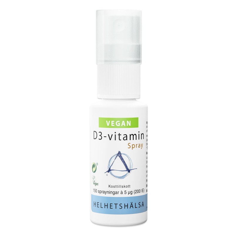 Helhetshälsa D3-vitaminspray, 150 sprayningar