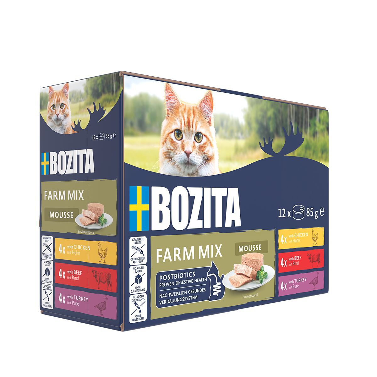 Våtfodret för katten