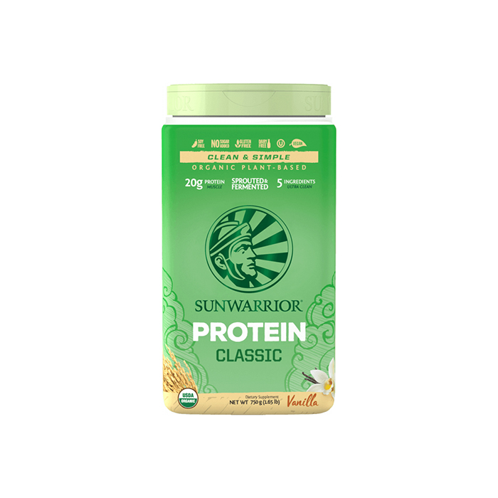 Sunwarrior Protein Classic Organic Vanilla 750 g