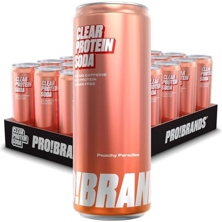 ProBrands Clear Protein Soda 24 x 330 ml
