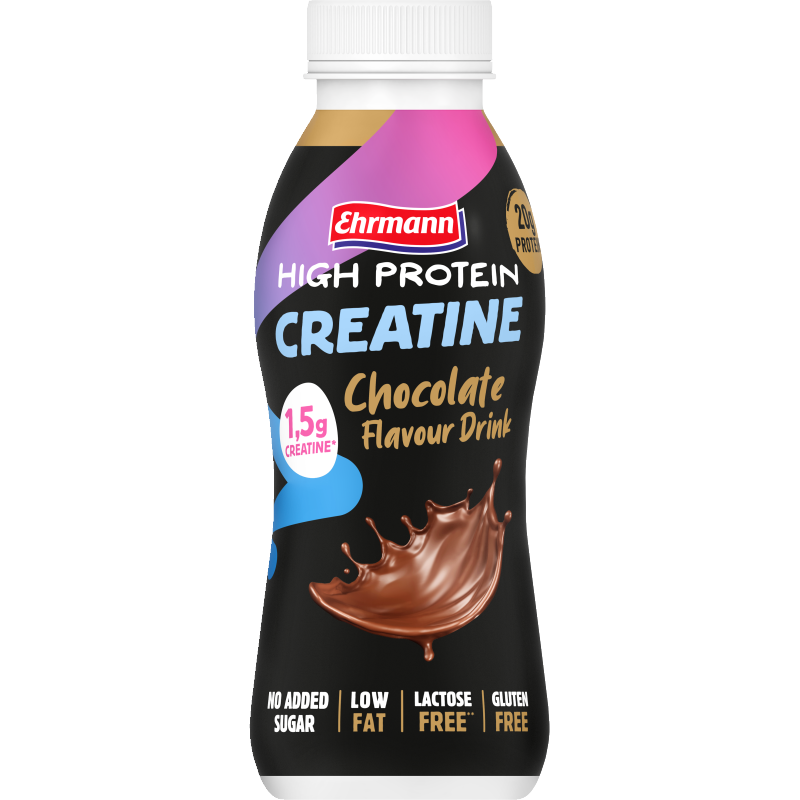 Ehrmann Proteindryck med kreatin, choklad 330 ml