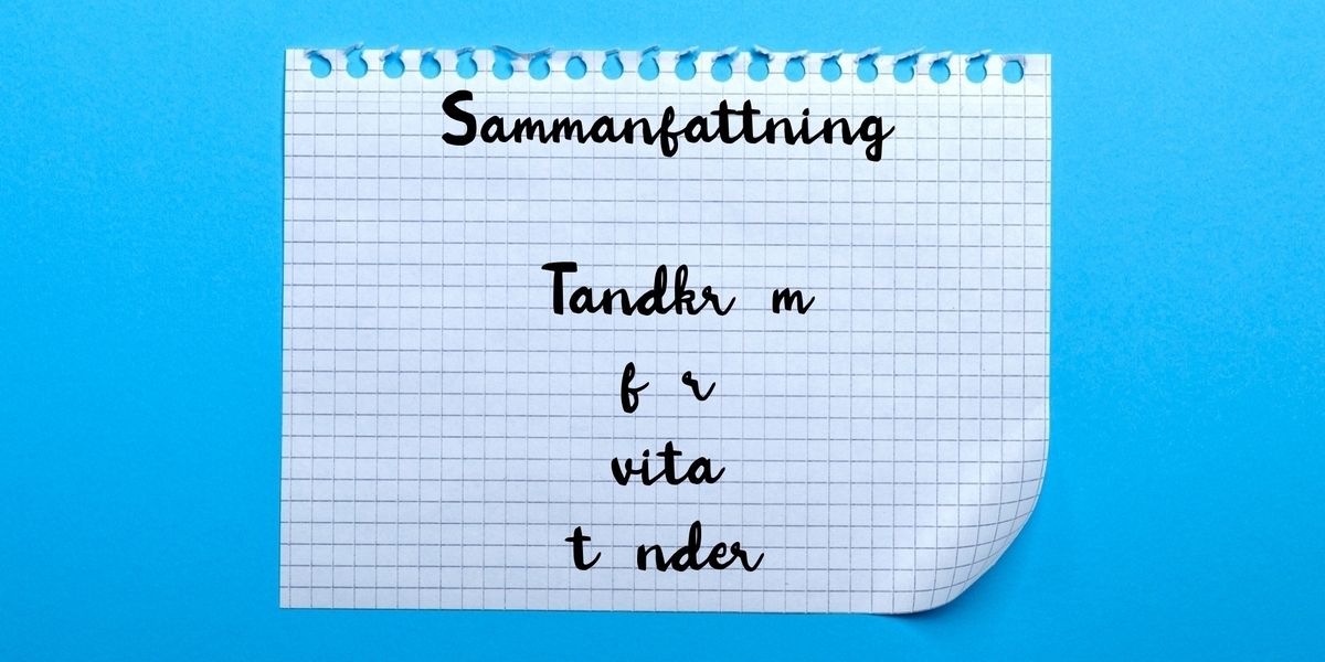 Sammanfattning