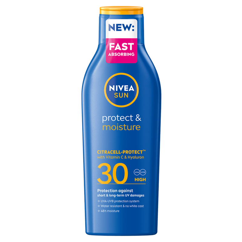 NIVEA SUN Protect & Moisture Sun Lotion SPF30 200 ml