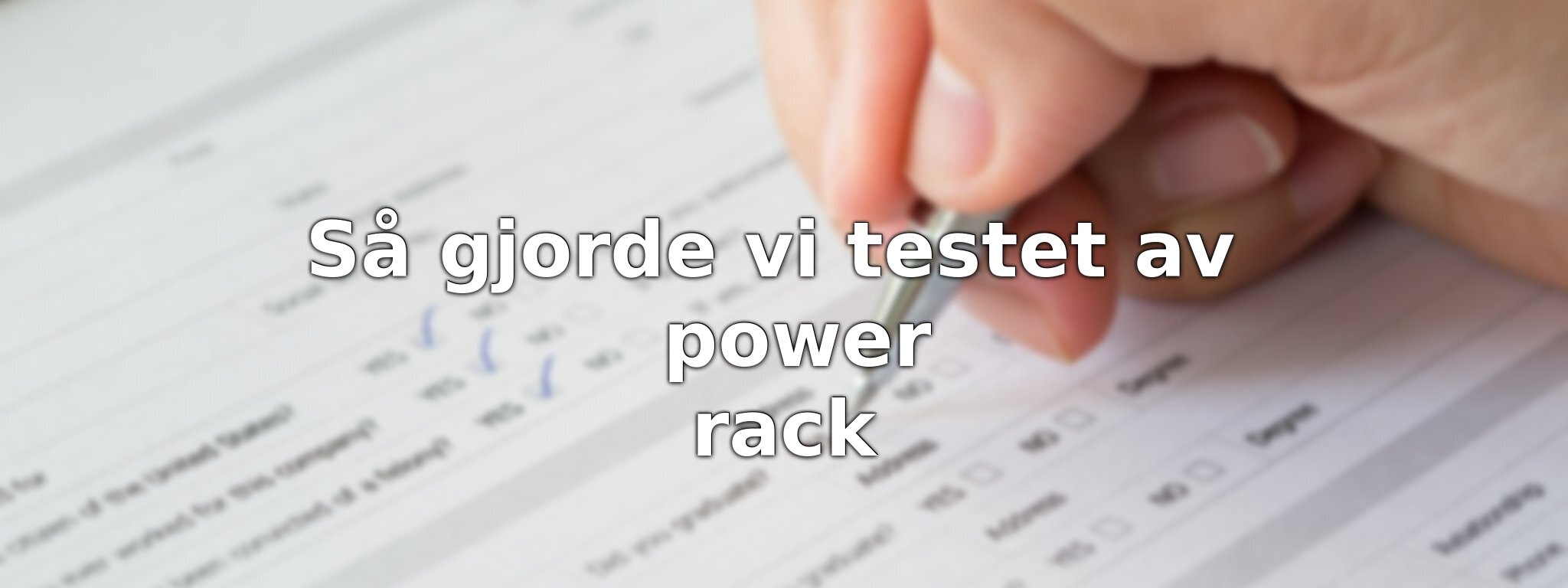 Så har vi jämfört power racken