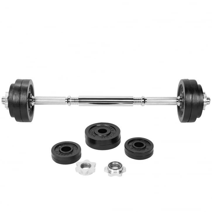 Gorilla Sports Skivstång & Hantelset 23 kg
