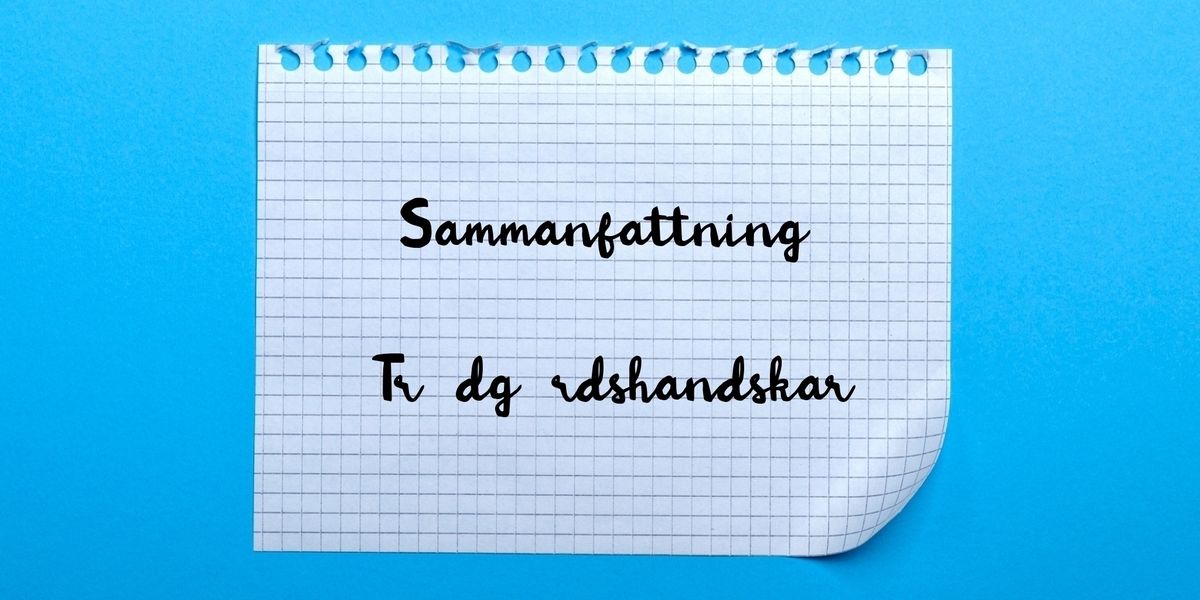 Sammanfattning