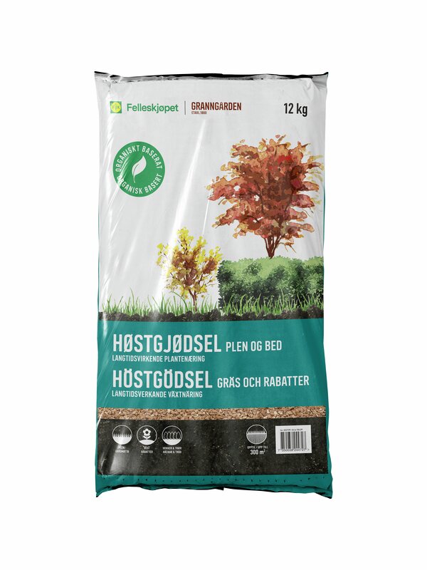 Granngården Höstgödsel Gräs & Rabatter 12 kg