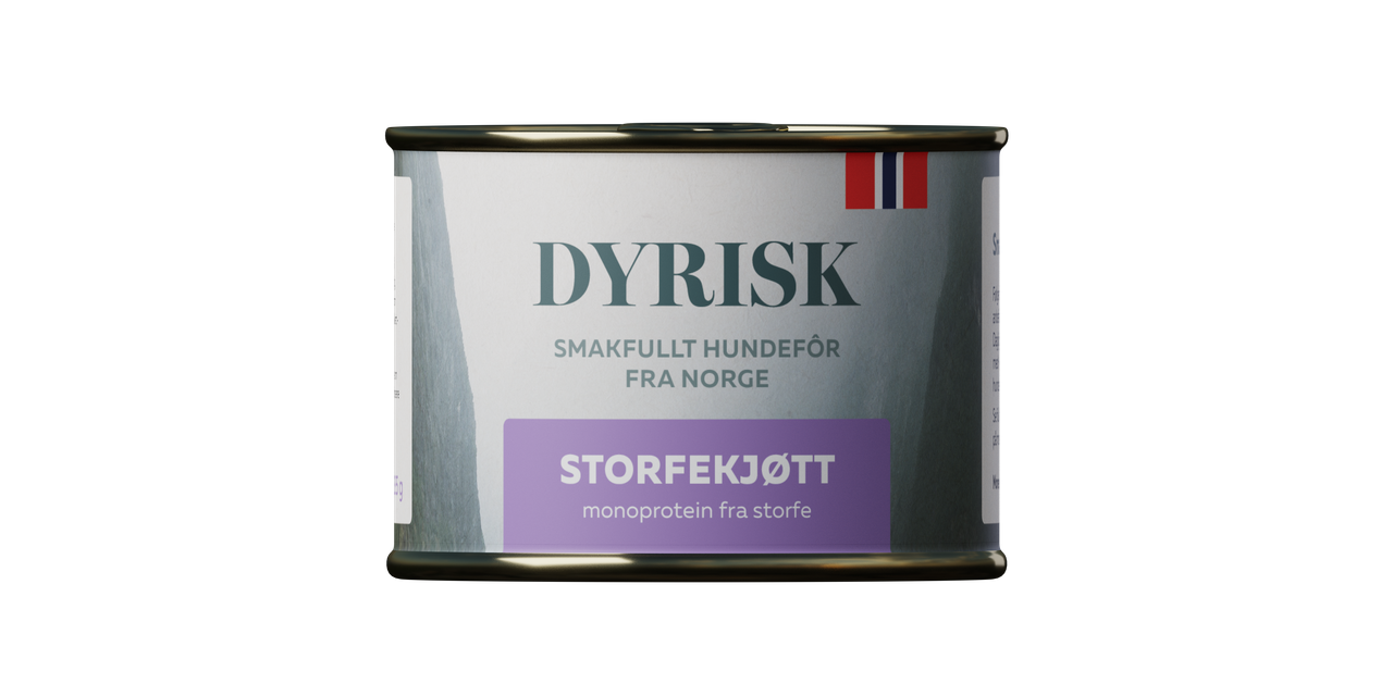 Våtfodret hund