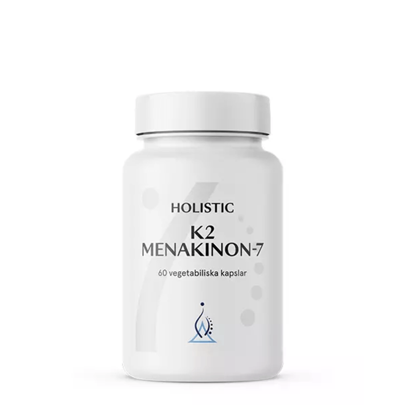 Holistic K2 Menakinon-7 90 µg, 60 kapslar
