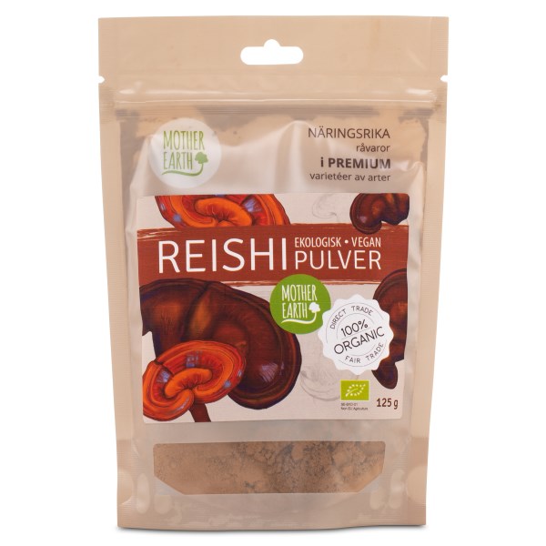 Mother Earth Reishipulver EKO 125 g