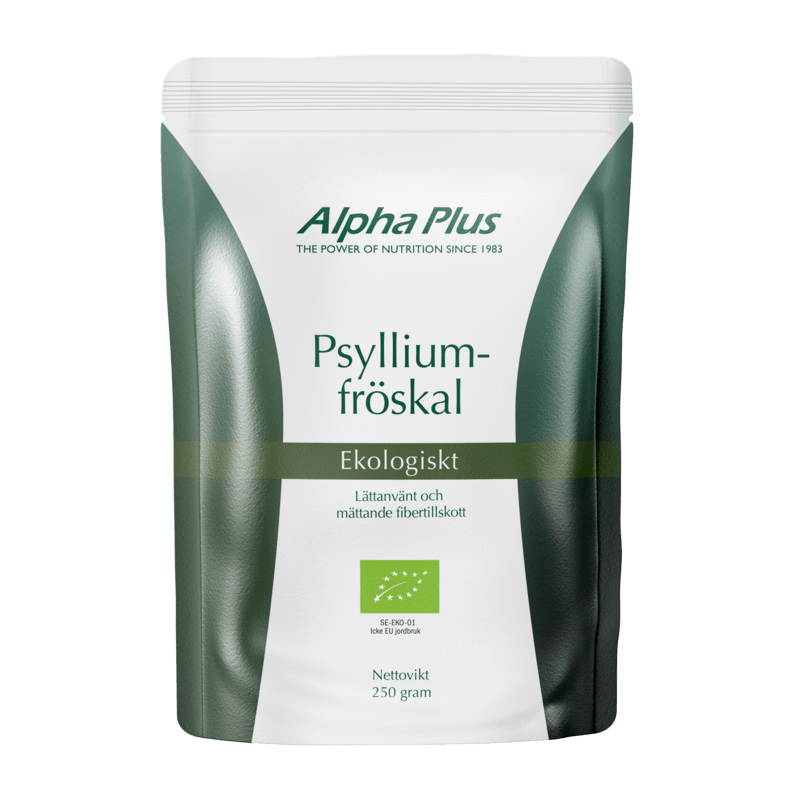 Alpha Plus Psylliumfröskal EKO 250 g