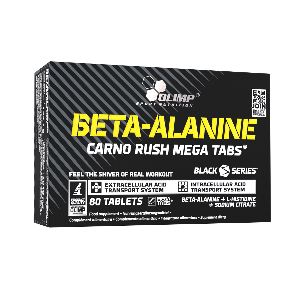 Olimp Beta-Alanine Carno Rush 80 tabletter