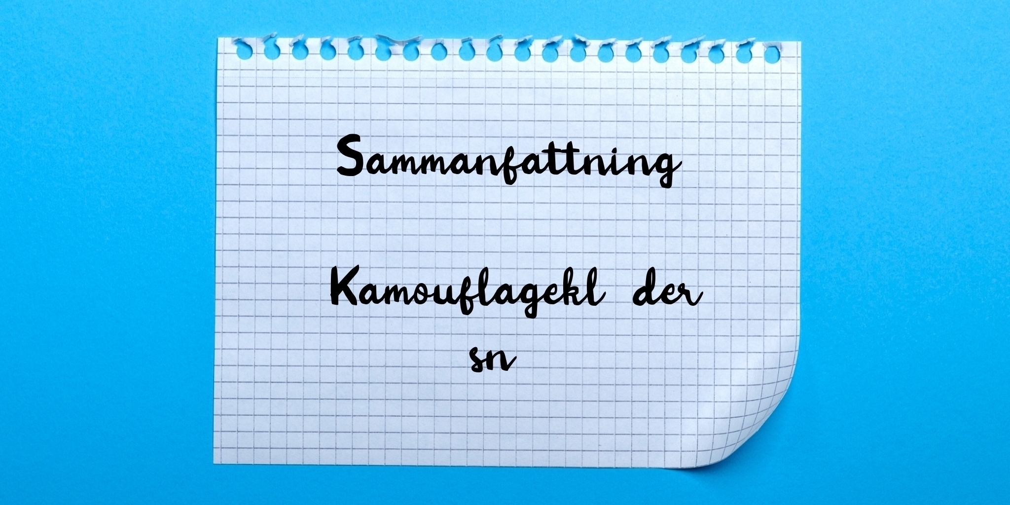 Sammanfattning