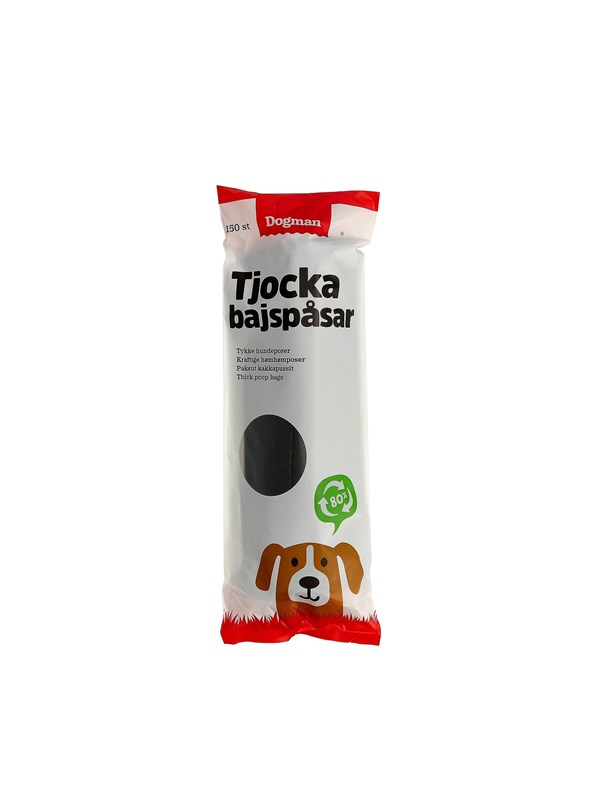 Dogman Tjocka Bajspåsar 150-pack