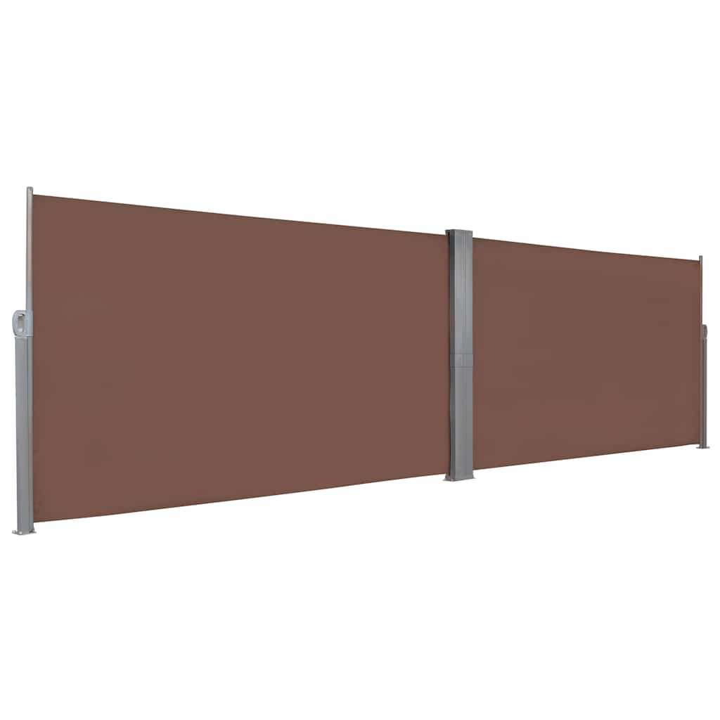 vidaXL dubbelsidig sidomarkis 160 × 600 cm