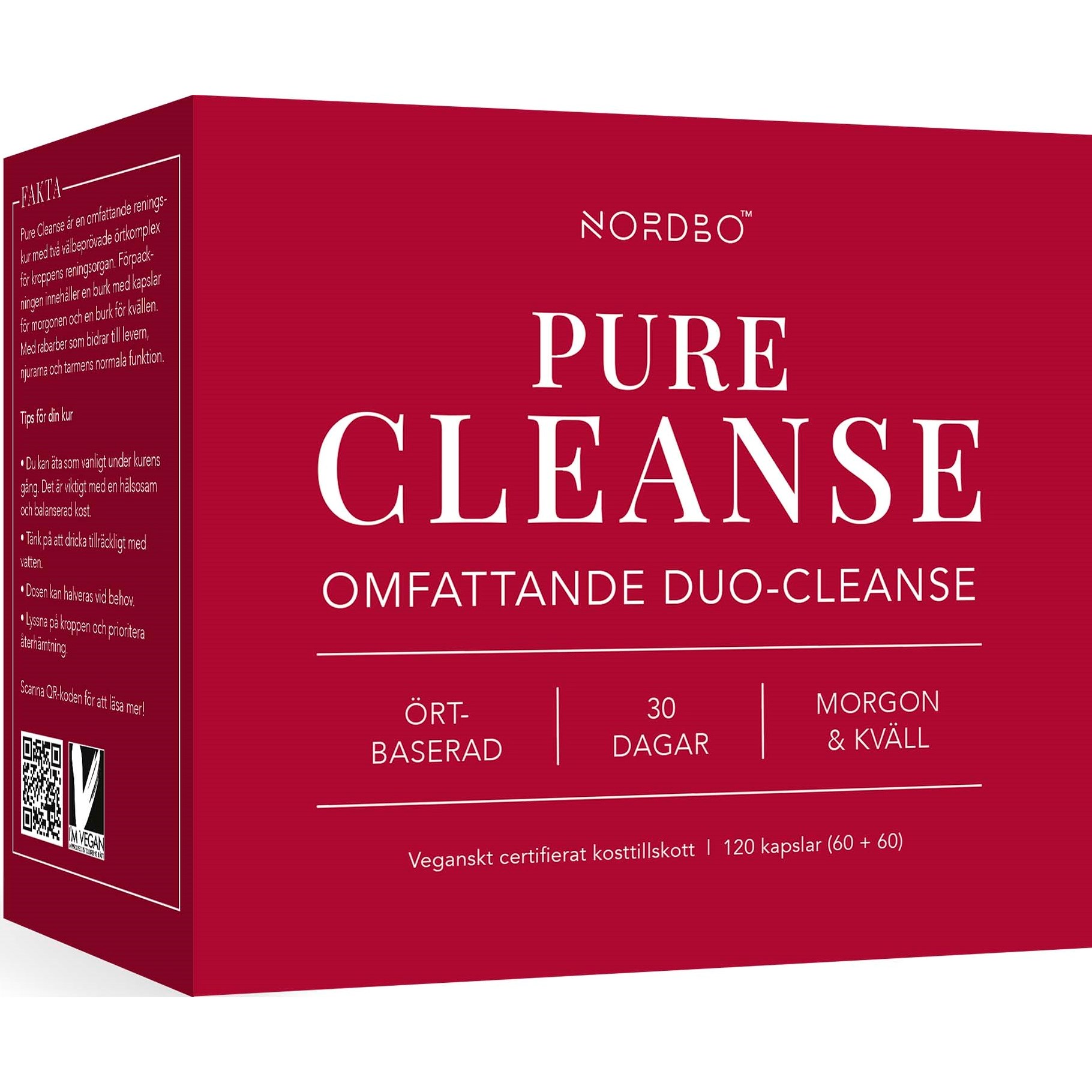 Nordbo Pure Cleanse 120 kapslar