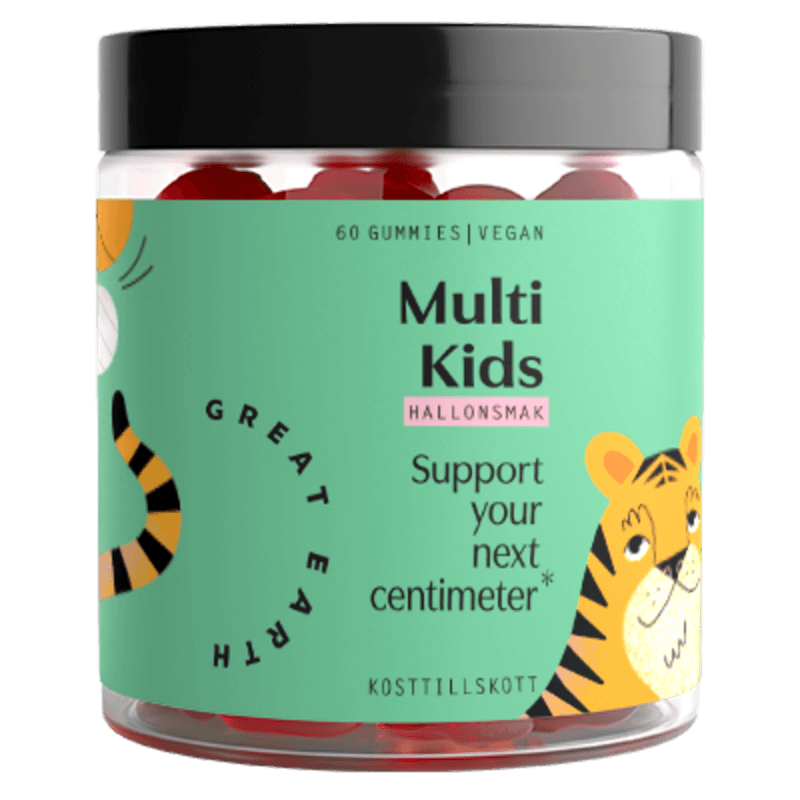 Great Earth Multi Kids hallon, 60 gummies
