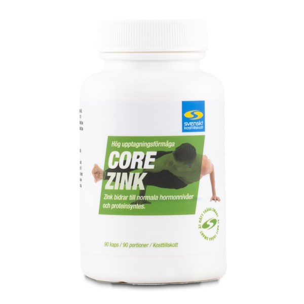 Core Zink 25 mg 90 kapslar
