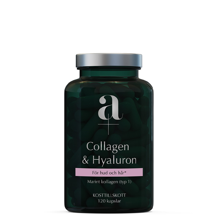 A+ Marint Kollagen & Hyaluron 120 kapslar