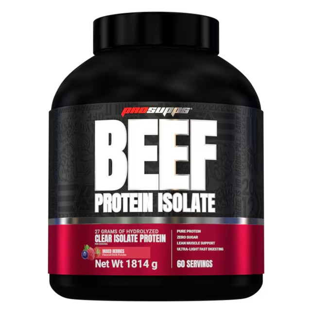 Pro Supps Clear Beef Protein Isolate Mixed Berry 1816 g