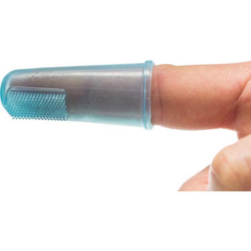 Trixie Tandrengöring Fingertopp i Silikon S 2-pack