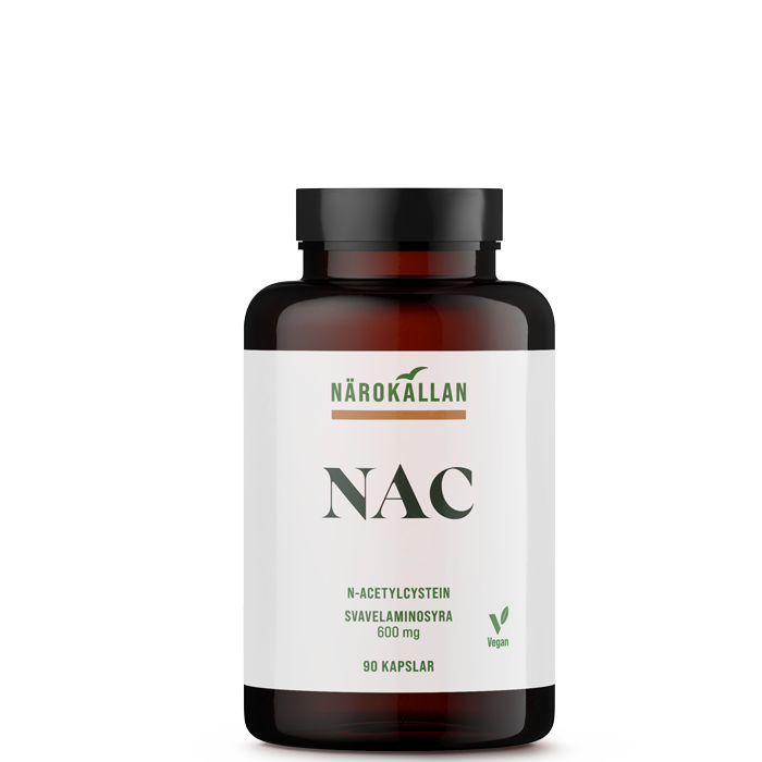 Närokällan NAC 600 mg, 90 kapslar