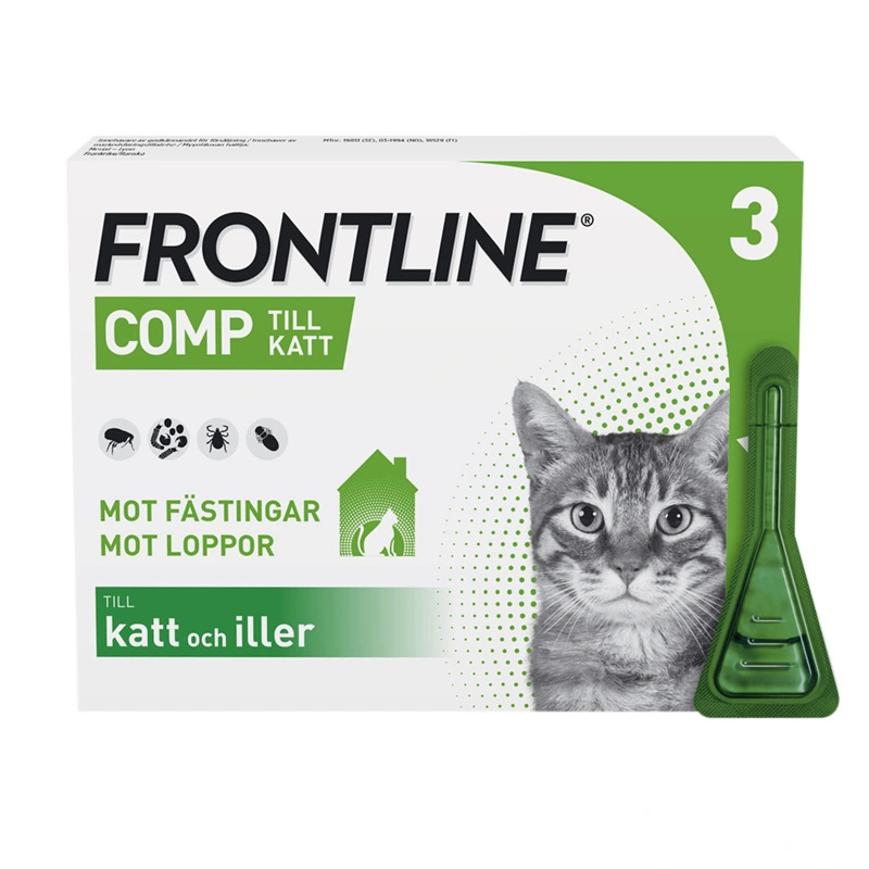 Frontline Comp spot-on för katt, 3 x 0,5 ml