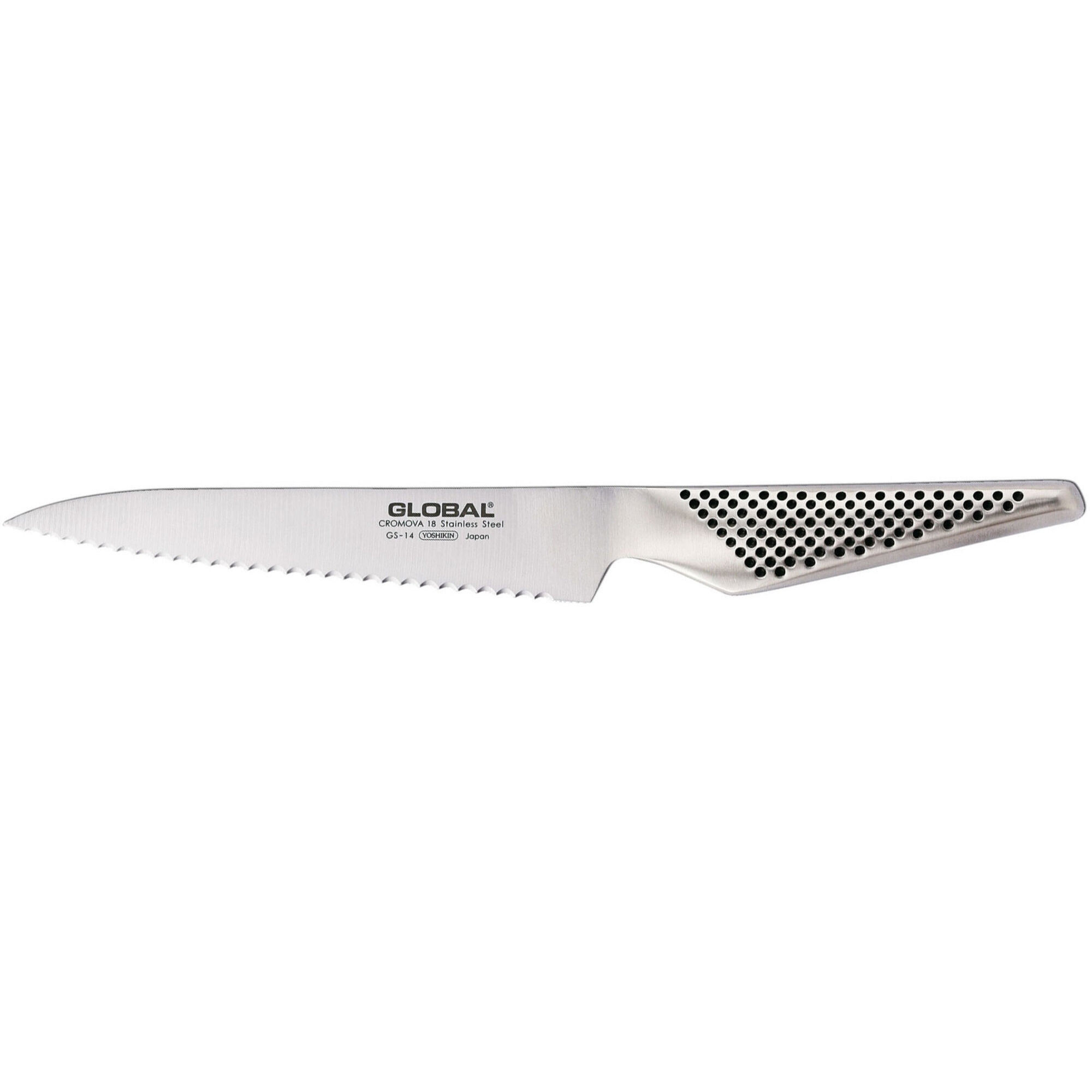 Global GS-14R allkniv 15 cm vågtandad