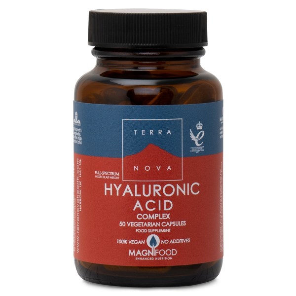 Terranova Hyaluronic Acid Complex, 50 kapslar