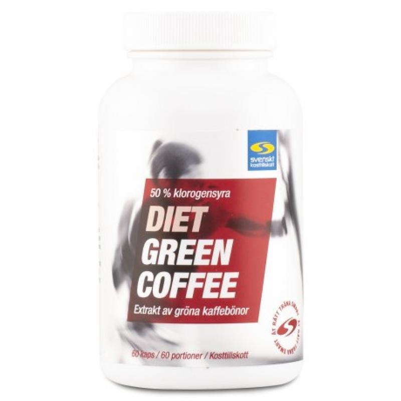 Svenskt Kosttillskott Diet Green Coffee, 60 kapslar