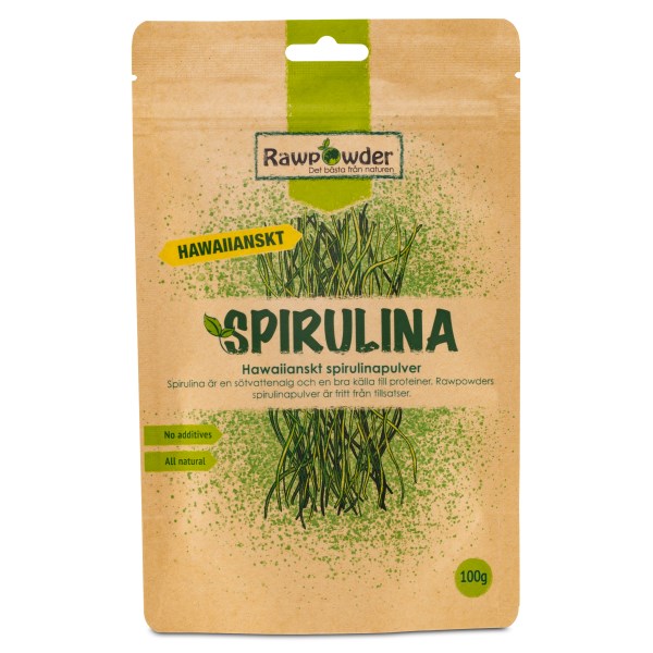 Rawpowder Spirulina Pulver Hawaii 100 g
