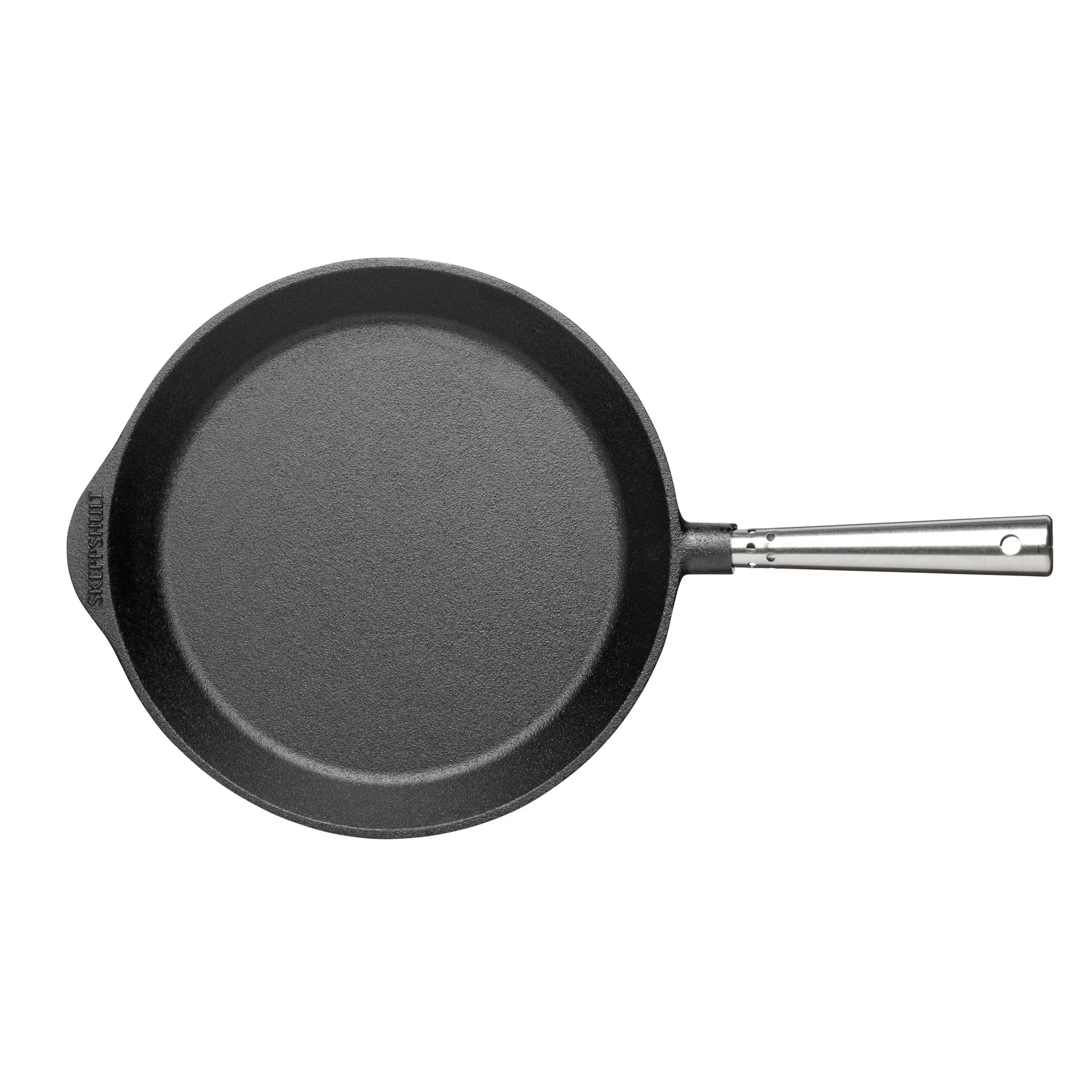 Skeppshult gjutjärnspanna med stålhandtag 28 cm
