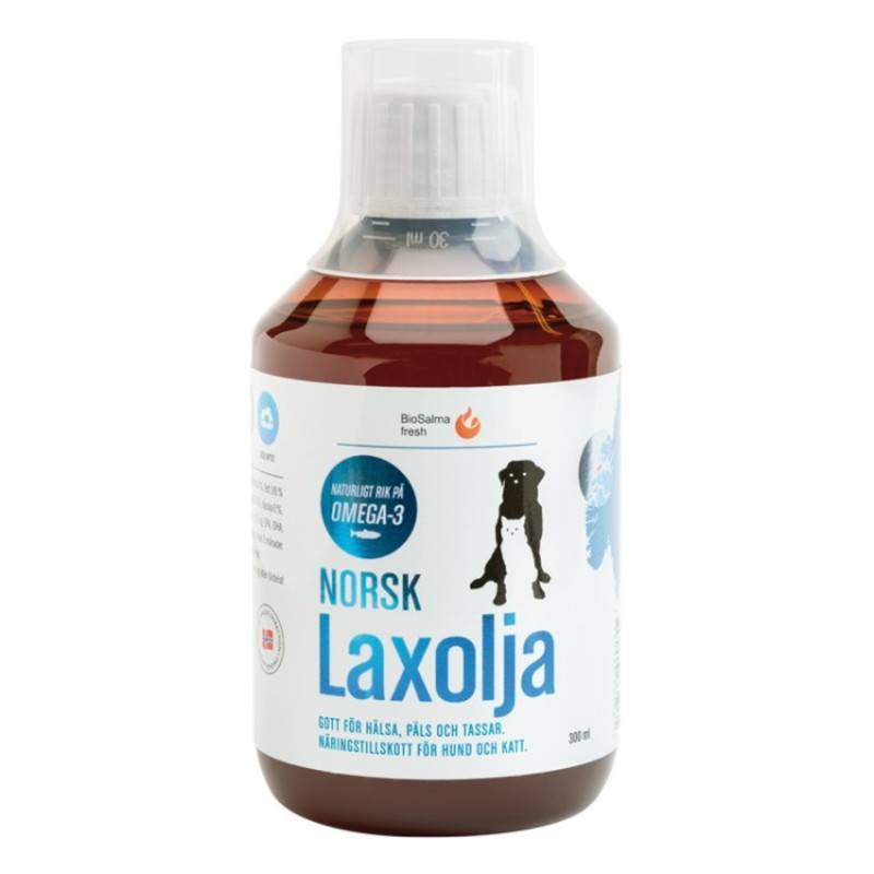 BioSalma Norsk Laxolja 300 ml