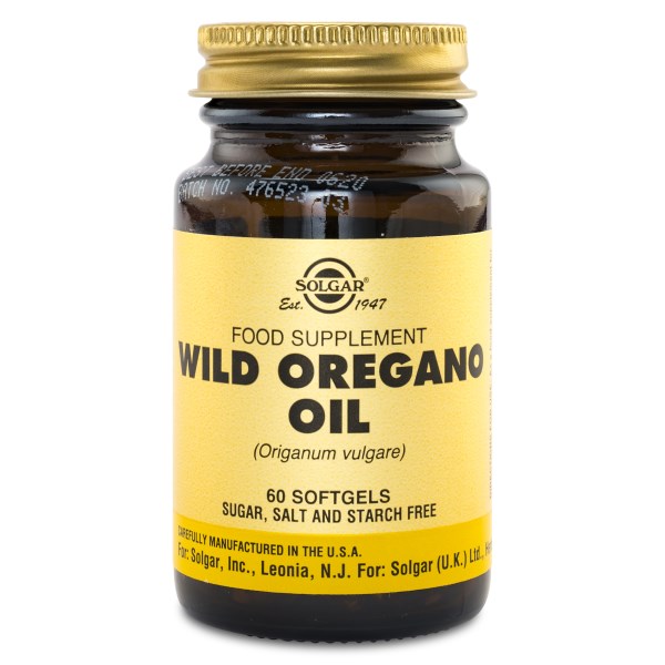 Solgar Wild Oregano Oil 60 softgels