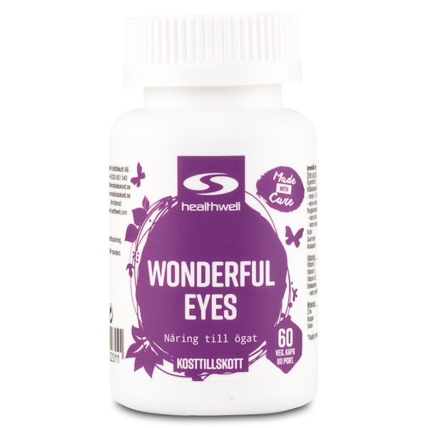 Healthwell Wonderful Eyes 60 kapslar