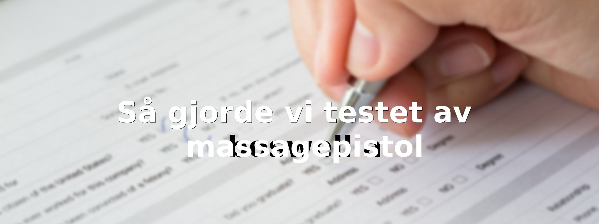 Så har vi jämfört massagepistoler