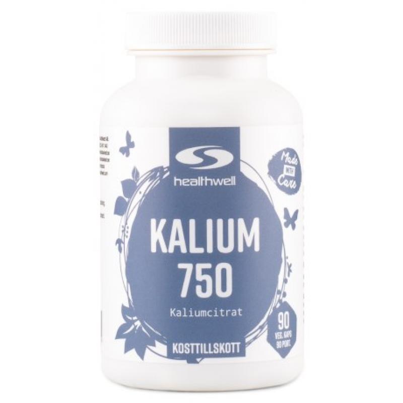 Healthwell Kalium 90 kapslar