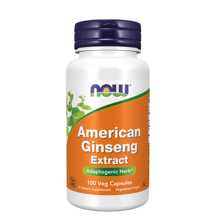 NOW Foods American Ginseng 500 mg 100 kapslar