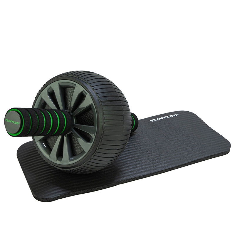 Tunturi Pro Deluxe Ab Wheel med knämatta