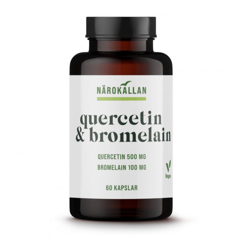 Närokällan Quercetin & Bromelain 60 kapslar