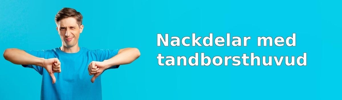 Tänk på detta innan du köper ett tandborsthuvud