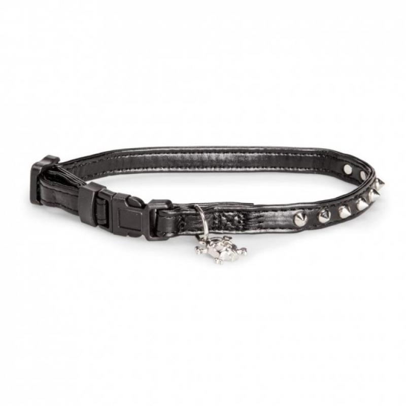 Basic Cat Rebel halsband (svart)