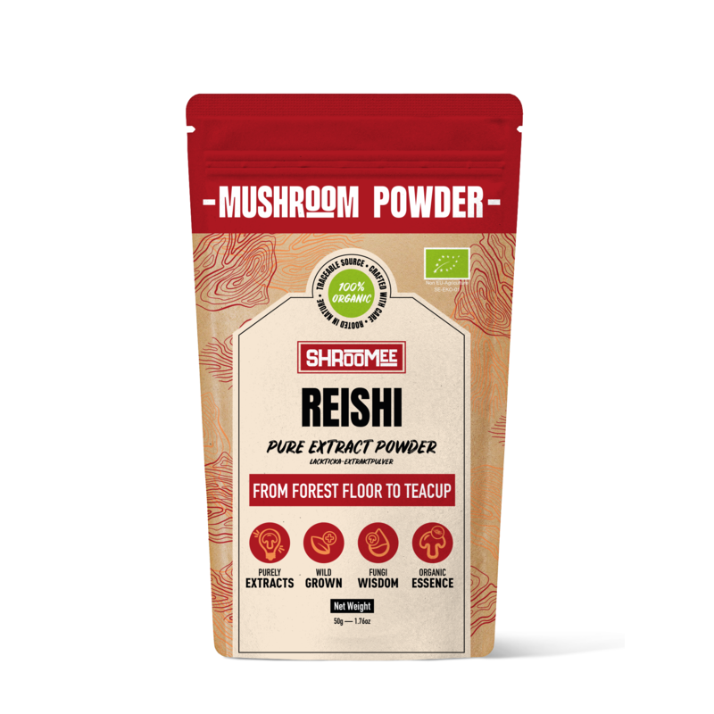 The Organic Labs Reishi-extraktpulver EKO 50 g