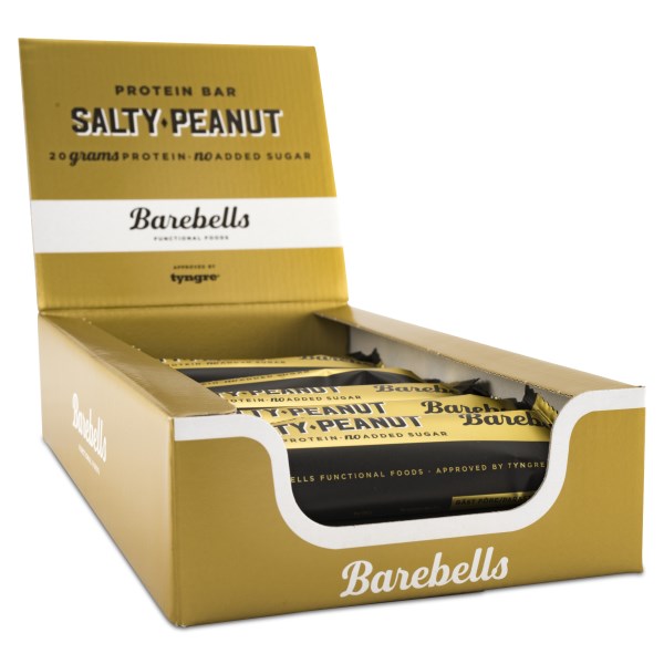 Barebells Protein Bar Salty Peanut (12 × 55 g)