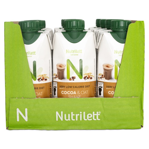 Nutrilett VLCD Shake Cocoa & Oat 12 x 330 ml