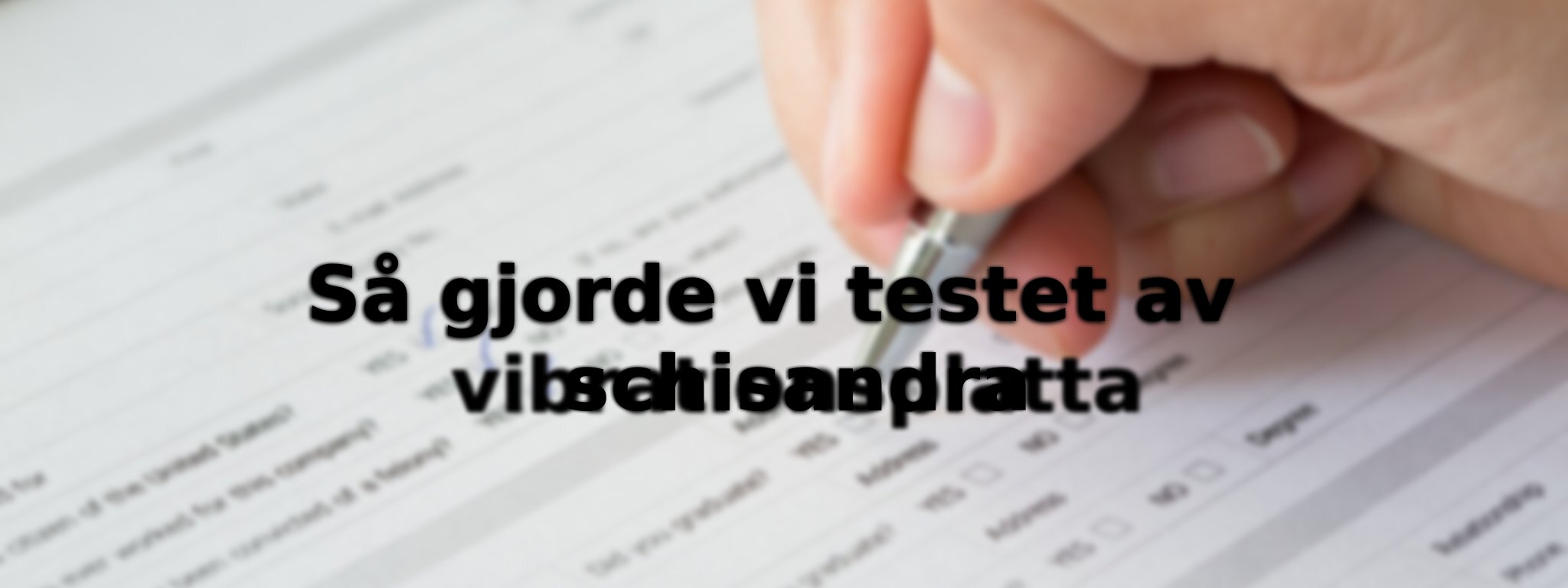 Så har vi jämfört vibrationsplattorna