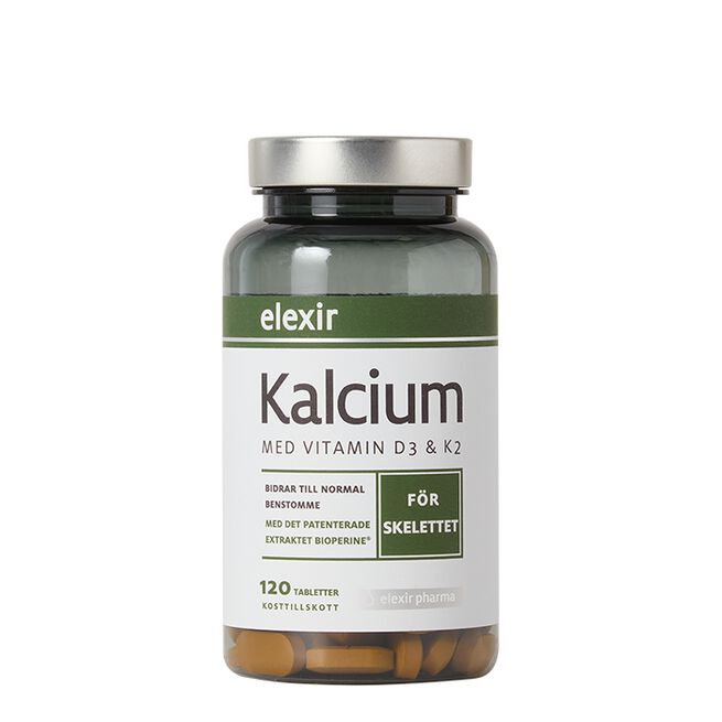 Elexir Pharma Kalcium 120 tabletter