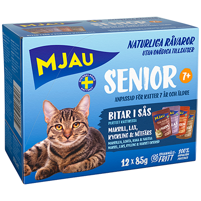 Mjau Multibox Senior (12 × 85 g)
